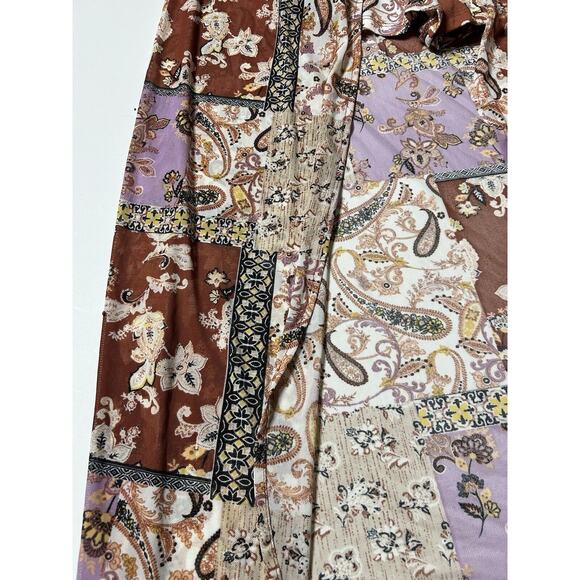 Almost Famous Womens Multicolor Bandeau Top & Dress Set Size XL Stretch - Picture 10 of 16